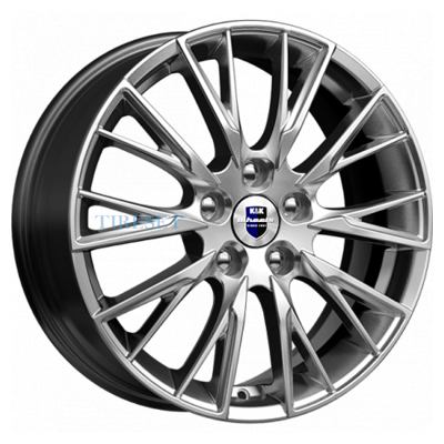 KиK 6,5x17/5x114,3 ET49 D67,1 Солт-оригинал (КС773) Дарк платинум