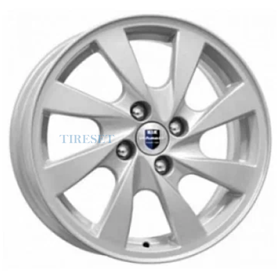 KиK 6x15/4x98 ET33 D58,5 КС928 Сильвер