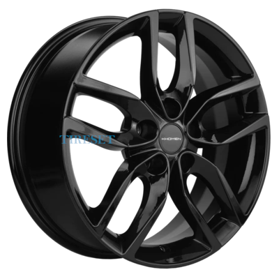 Khomen Wheels 6,5x17/5x114,3 ET45 D67,1 KHW1708 (Mazda3/CX30) Black