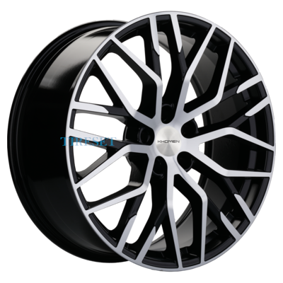 Диски Khomen Wheels 8,5x20/5x108 ET36 D65,1 KHW2005 (Exeed VX) Black-FP на tireset.ru