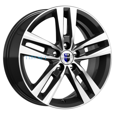 KиK 6,5x16/5x112 ET50 D57,1 Rassvet (КС868) Алмаз черный SK