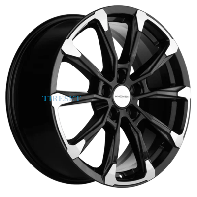 Диски Khomen Wheels 7,5x18/5x114,3 ET45 D67,1 KHW1808 (Xceed/CX-5/3) Black-FP на tireset.ru