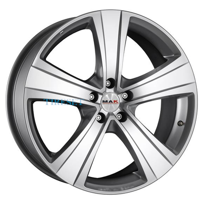 MAK 8,5x19/5x112 ET45 D76 Fuoco 5 Hyper Silver