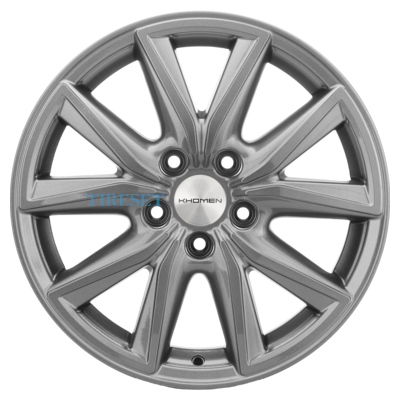Khomen Wheels 7x17/5x114,3 ET39 D60,1 KHW1706 (RAV4) Gray