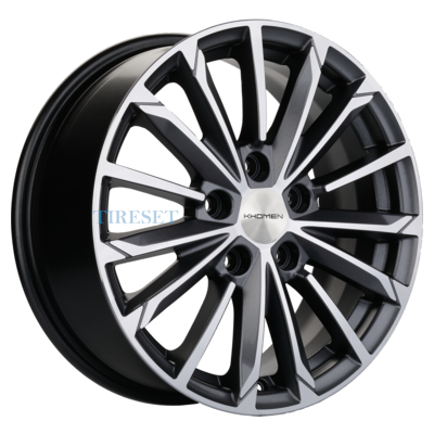 Khomen Wheels 6,5x16/5x114,3 ET43 D67,1 KHW1611 (Huyndai/Kia) Gray-FP