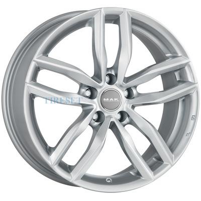 MAK 8x18/5x112 ET28 D66,45 Sarthe Silver