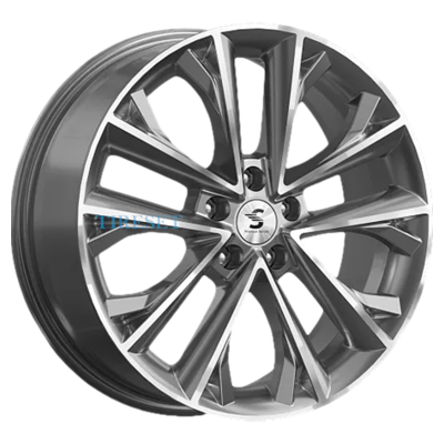 Premium Series 7x18/5x108 ET33 D60,1 КР012 (Tiggo 7 Pro) Diamond Gloss Graphite (4200017)