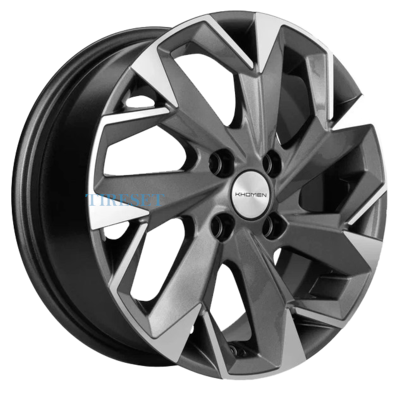 Khomen Wheels 6x15/4x100 ET40 D60,1 KHW1508 (XRay) Gray-FP