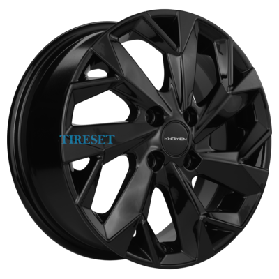 Khomen Wheels 6x15/4x100 ET45 D56,6 KHW1508 (Nexia) Black