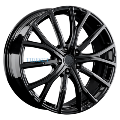 LS Forged 7x19/5x108 ET52 D60,1 LS FG21 BK (конус, C570)