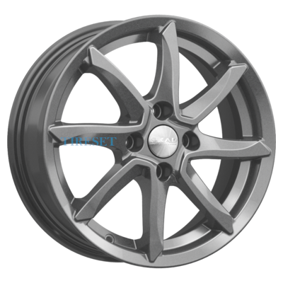 Скад 6x15/4x100 ET37 D60,1 Осака графит