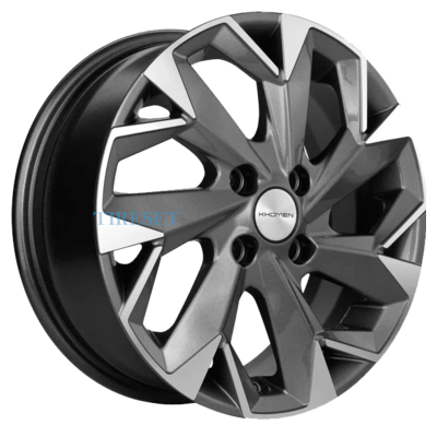 Khomen Wheels 6x15/4x98 ET35 D58,6 KHW1508 (Lada Granta) Gray-FP