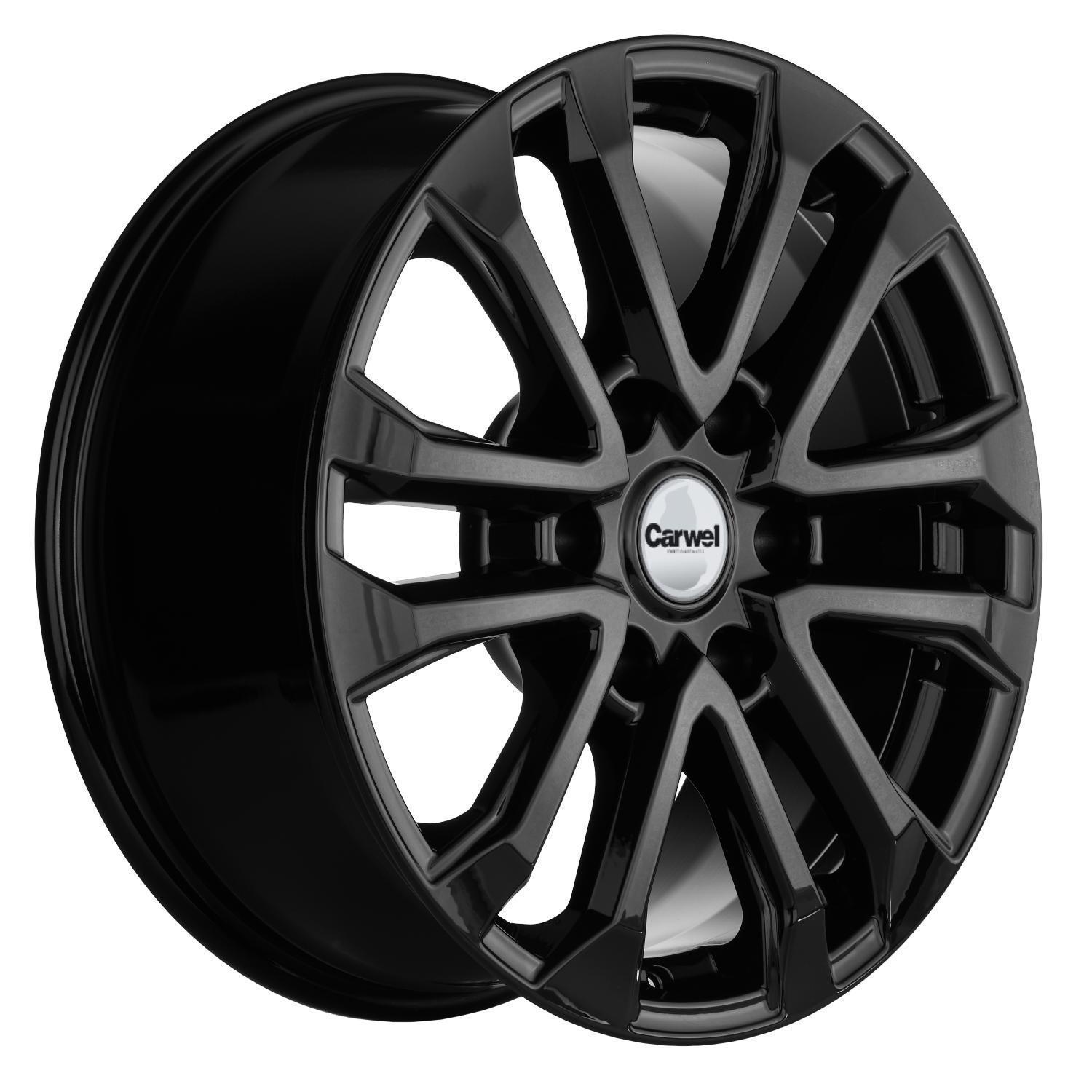 Carwel Пур 1805 (Toyota LC Prado) 7,5x18 6/139,7 ET25 d-106,1 BL (Арт.110942)