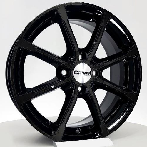 Диски Carwel Бета 114 6,0x15 4/100 ET50 d-60,1 BK (Арт.140261) на tireset.ru