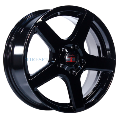 Alcasta 6,5x16/5x110 ET38 D65,1 M62 Black