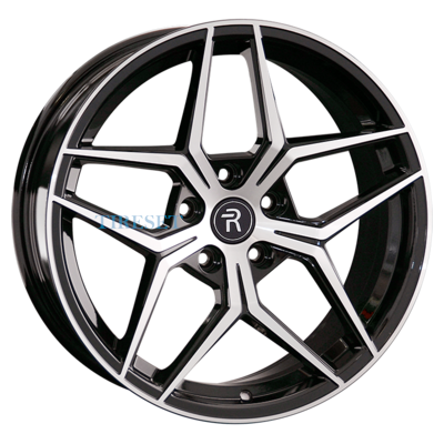 Replay 8x18/5x114,3 ET30 D60,1 LX191 BKF (конус, C570)