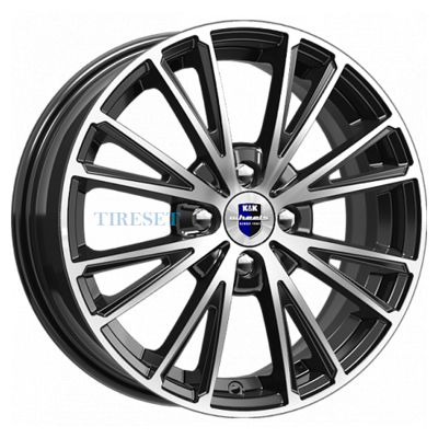 KиK 6x16/4x100 ET45 D67,1 Меандр (КС879) Алмаз черный SK