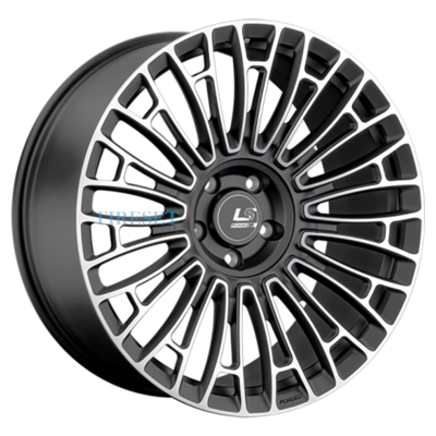 LS Forged 9x21/5x120 ET45,5 D62,6 LS FG25 MBF (конус, Колпак+лого)