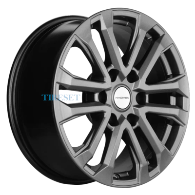 Диски Khomen Wheels 7,5x18/6x139,7 ET25 D106,1 KHW1805 (LC Prado) Gray на tireset.ru