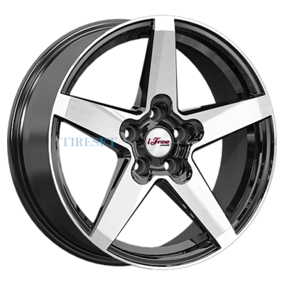 iFree 6,5x17/5x112 ET37 D57,1 Токен (КС1127) Блэк Джек
