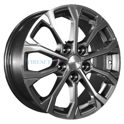 Khomen Wheels 6,5x16/5x114,3 ET45 D67,1 KHW1605 (Huyndai/Mazda) Gray-FP