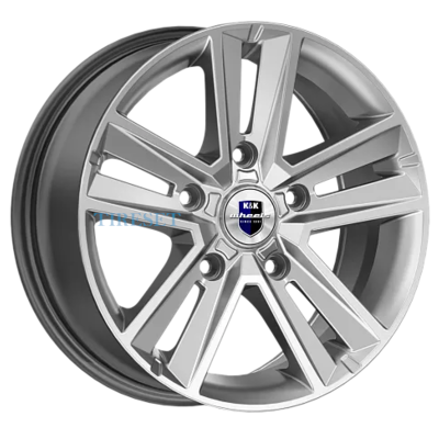 KиK 6,50x16/5x139,7 ET40 D98 Арена (КС864) Дарк платинум