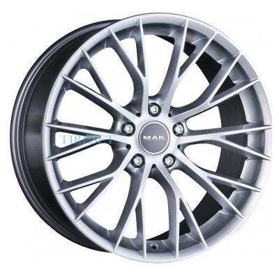 MAK 8,5x20/5x120 ET30 D72,6 Munchen Silver