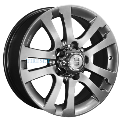 KиK 7x18/5x139,7 ET35 D108,5 Сахара-Patriot (КС1056) Дарк платинум