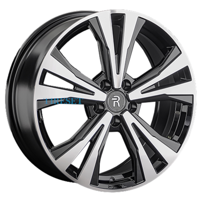 Replay 7x18/5x108 ET38 D60,1 JT6 BKF (конус, C570)