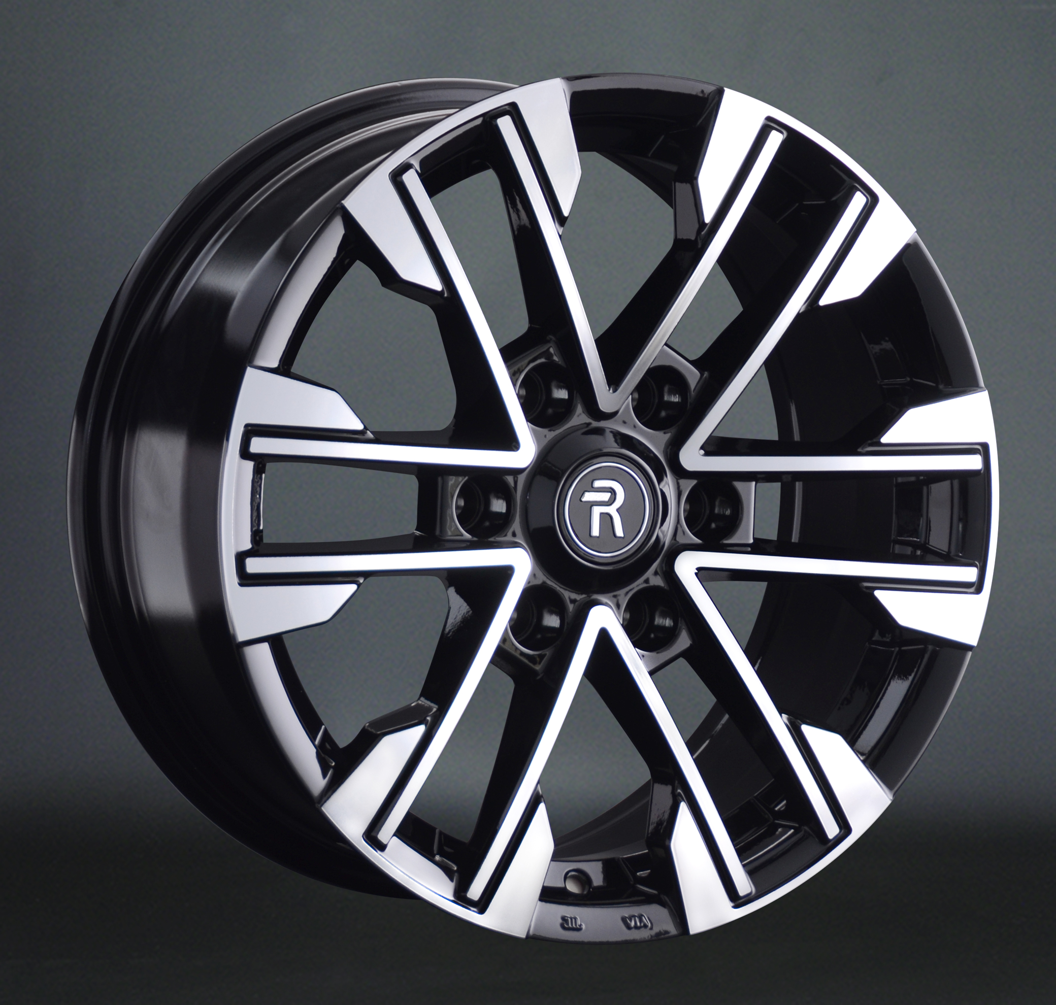 Диск REPLAY TY310 7,5х17 6/139,7 ET25 D106,1 BKF