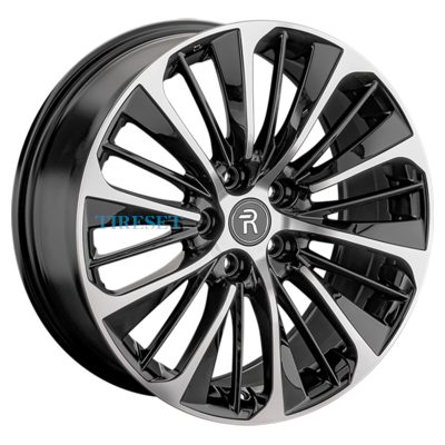 Replay 8x18/5x114,3 ET30 D60,1 LX141 BKF (конус, C570)