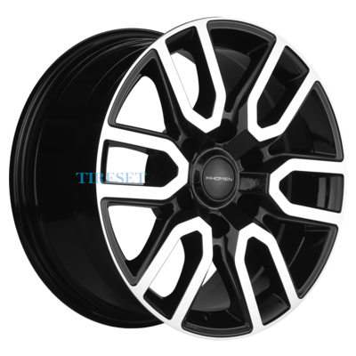Диски Khomen Wheels 8x17/6x139,7 ET38 D67,1 KHW1723 (L200) Black-FP на tireset.ru