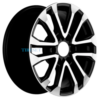 Khomen Wheels 7,5x18/6x139,7 ET38 D100,1 KHW1805 (Haval H5/Great Wall Hover H3/H5) Black-FP