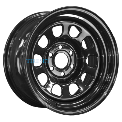 ZEPP 4х4 8x16/6x114,3 ET0 D66 Nissan Navara D40 2.5TD Semicircle Gloss Black (LTM)