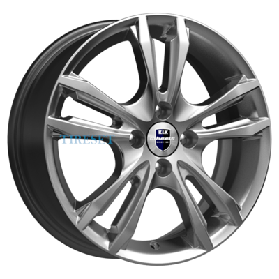 KиK 6x16/4x100 ET37 D60,1 Samara-оригинал (КС866) Дарк платинум