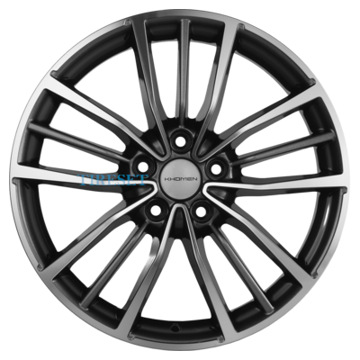 Khomen Wheels 7x18/5x114,3 ET45 D67,1 KHW1812 (Mazda CX-5/Kia Seltos) Gray-FP