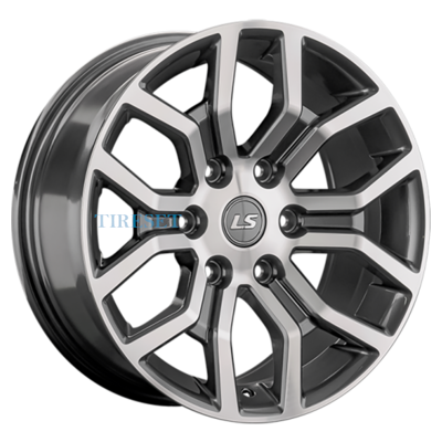 Диски LS 8,5x17/6x139,7 ET30 D100,1 1367 GMF (конус) на tireset.ru