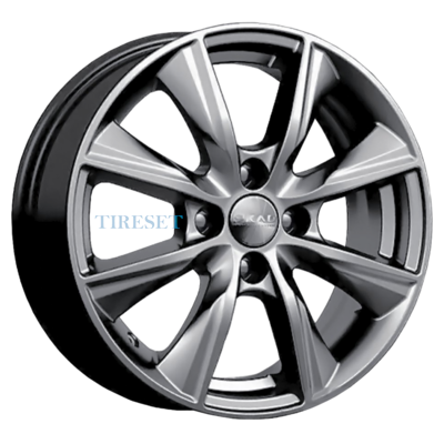 Диски Скад 6x15/4x100 ET45 D67,1 Порту графит на tireset.ru