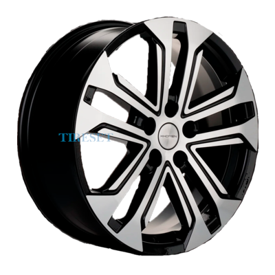Khomen Wheels 7x18/5x108 ET40 D60,1 KHW1803 (Chery Tiggo) Black-FP