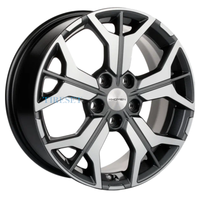 Khomen Wheels 7x17/5x114,3 ET48 D67,1 KHW1715 (Kia K5) Gray-FP