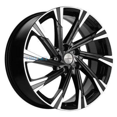 Khomen Wheels 7,5x19/5x108 ET50,5 D63,4 KHW1901 (Volvo XC) Black-FP