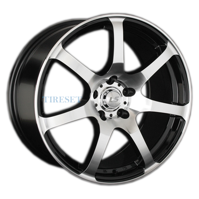 Диски LS 7,5x17/5x114,3 ET40 D73,1 789 BKF (конус) на tireset.ru