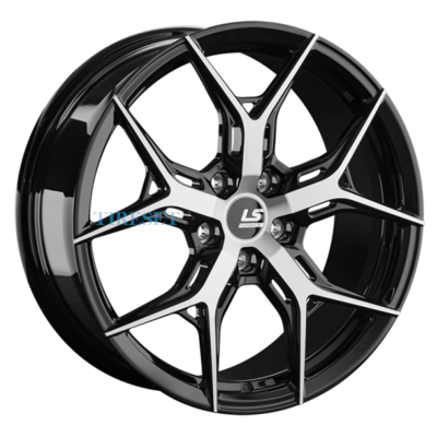 LS Forged 9x20/5x112 ET35 D66,6 LS FG14 BKF (конус, C570)