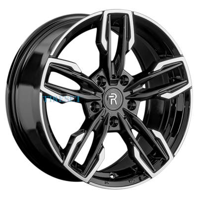 Replay 8x17/5x120 ET43 D72,6 B375 BKF (конус, C570)