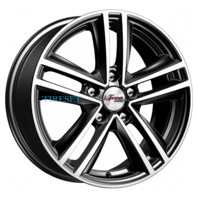 iFree 6,5x16/5x108 ET50 D63,35 Катар Блэк Джек