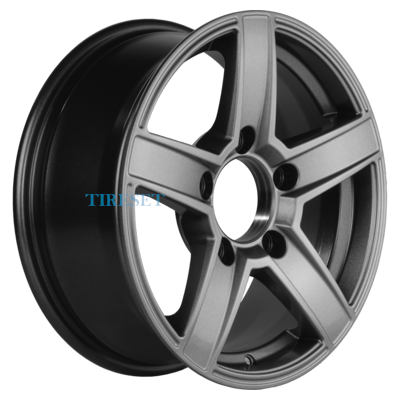 Khomen Wheels 6,5x16/5x139,7 ET35 D98,5 KHW1614 (Niva 4x4 Bronto) Gray