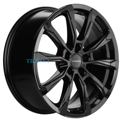 Khomen Wheels 7,5x18/5x114,3 ET45 D67,1 KHW1808 (Xceed/CX-3/5) Black