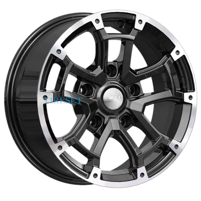 Диски Скад 7x16/5x139,7 ET30 D98,5 Барахас Алмаз на tireset.ru