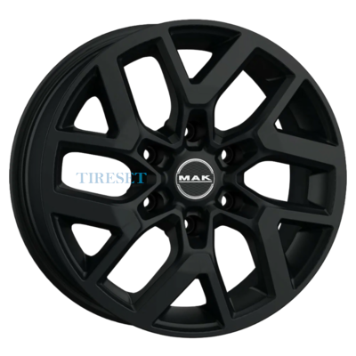 Диски MAK 6,5x16/6x139,7 ET46 D92,3 Gravel Matt Black на tireset.ru