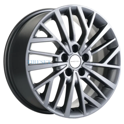 Диски Khomen Wheels 7x17/5x114,3 ET50 D67,1 KHW1717 (Seltos/Soul/Sonata) Gray на tireset.ru